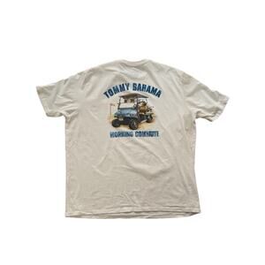 Tommy Bahama RELAX New T-Shirt Men's 3XL 100% Cotton Short Sleeve White